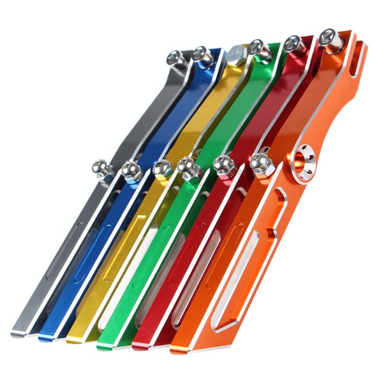 Alliage d'aluminium 280mm motos béquille coup de pied côté support moto Scooter rue Standard pour terre BWS/TTX/SMAX