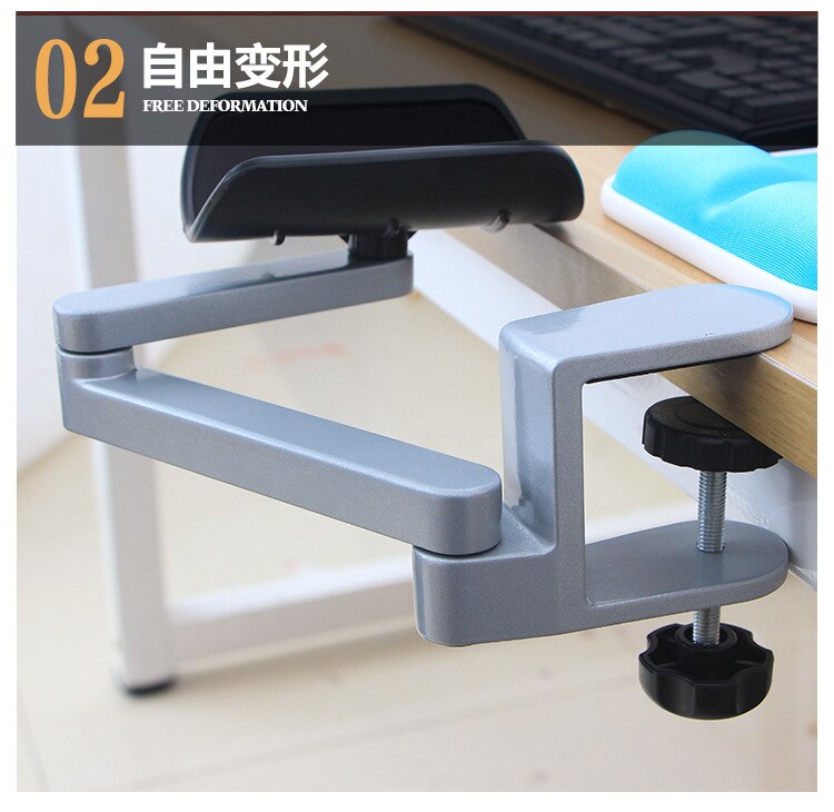 Tables dedicated Ergonomic Aluminum Alloy Mouse Pads Computer and Mouse Hand Bracket Hand Drag Wrist support Computer Armrest