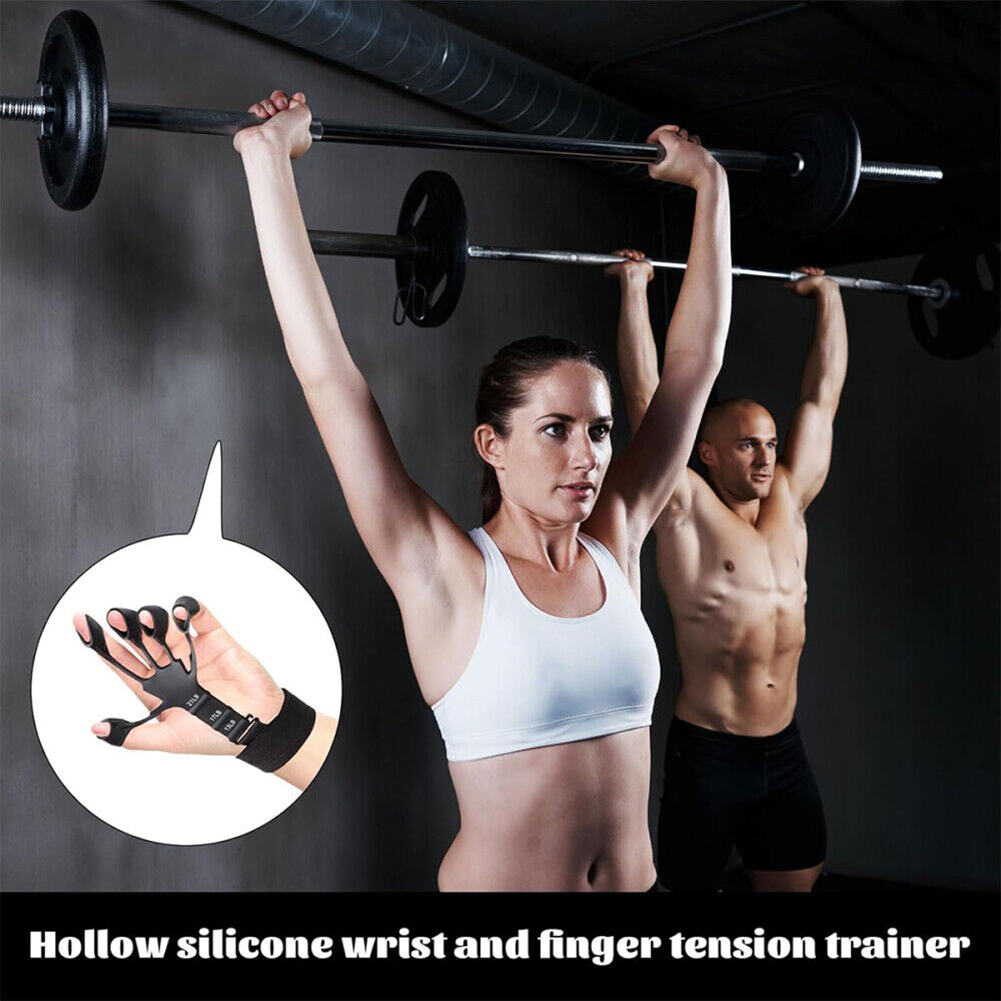 6 STKS/SET 5-60 kg Verstelbare Handgreep Versterker Handgreep Trainer Met Teller Pols Onderarm En Hand Exerciser voor Spier Bui