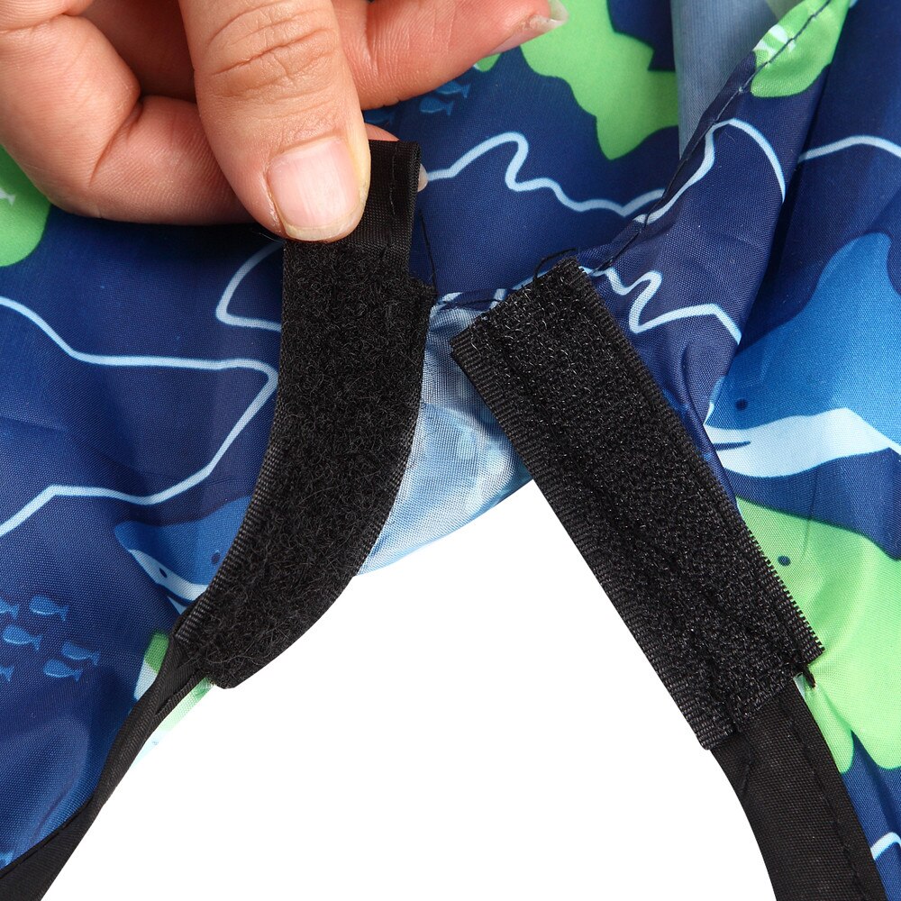 Crianças bebê salão de beleza corte cabelo impresso à prova dwaterproof água avental roupas salão barbeiro vestido cabo cabeleireiro cabo
