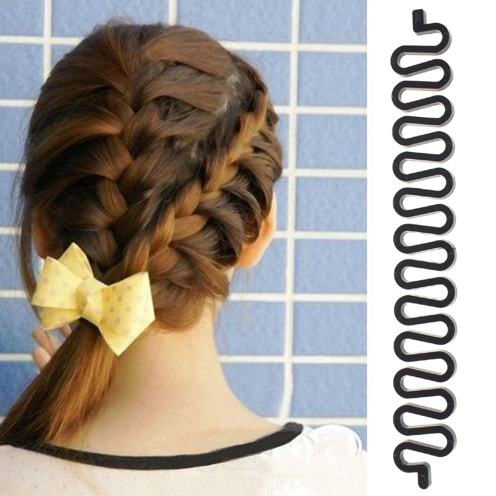 1Pc Magic French Hair Braiding Tool Women DIY Hair Twist Styling Maker Hair Weave Braider Roller Hair Styling Accessories