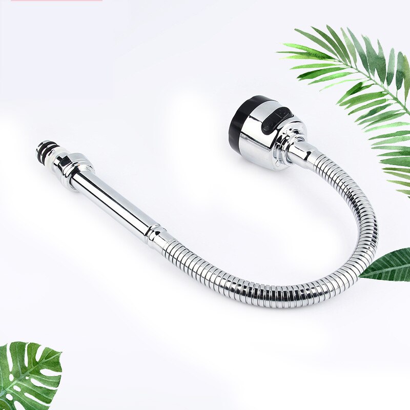 Kitchen Faucet Plumbing Hose Universal Tube Stainless Steel Faucet Can Be Shaped Deformation Tube Splash Faucet Kitchen Faucet A
