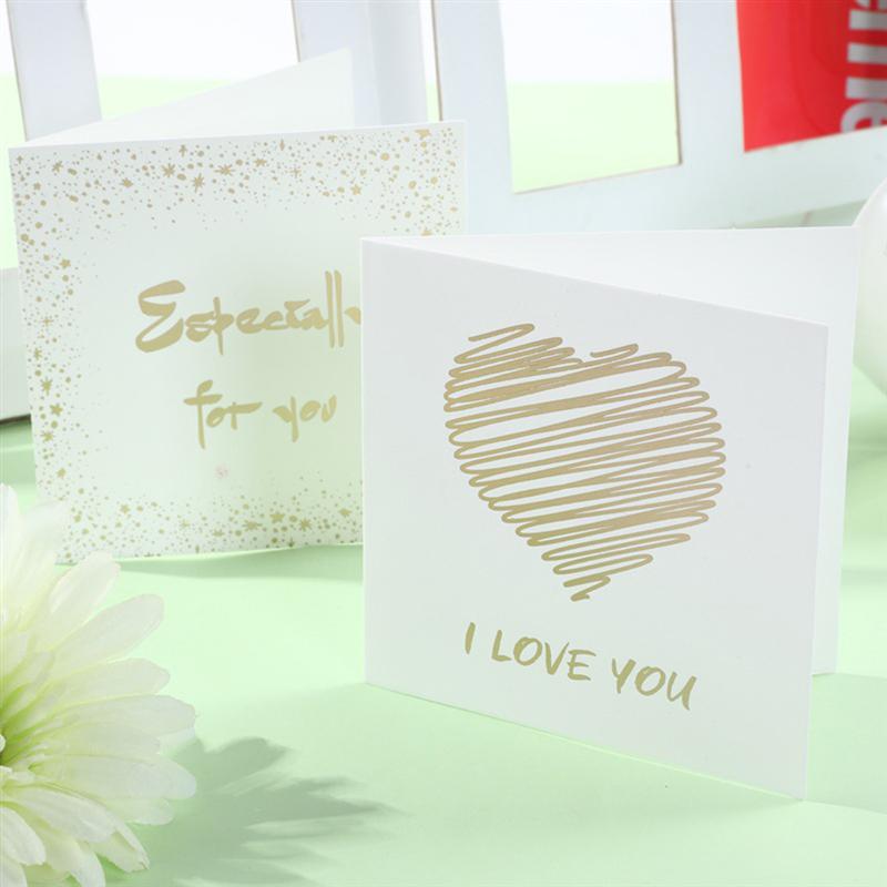 12 Sheets Party Invitation Cards Blessing Card Congratulation Cards Simple Fresh Greeting Cards for Party Home Festival