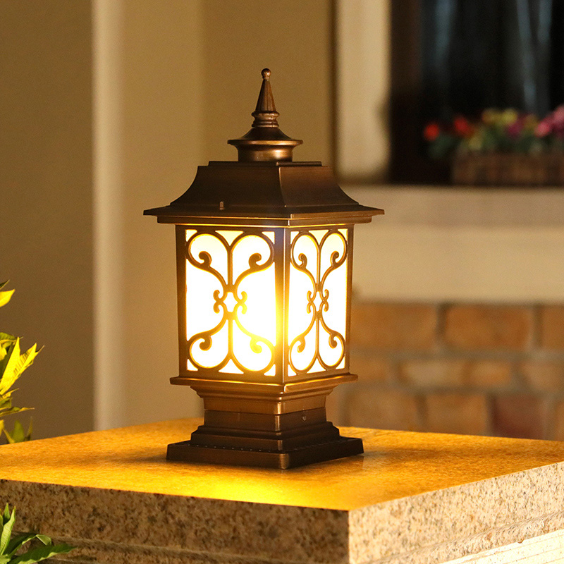 Säule lampe Ich bin freien wasserdichte hof licht europäischen-stil bh garten Villa landschaft beleuchtung staubdicht Zauberstab leuchten