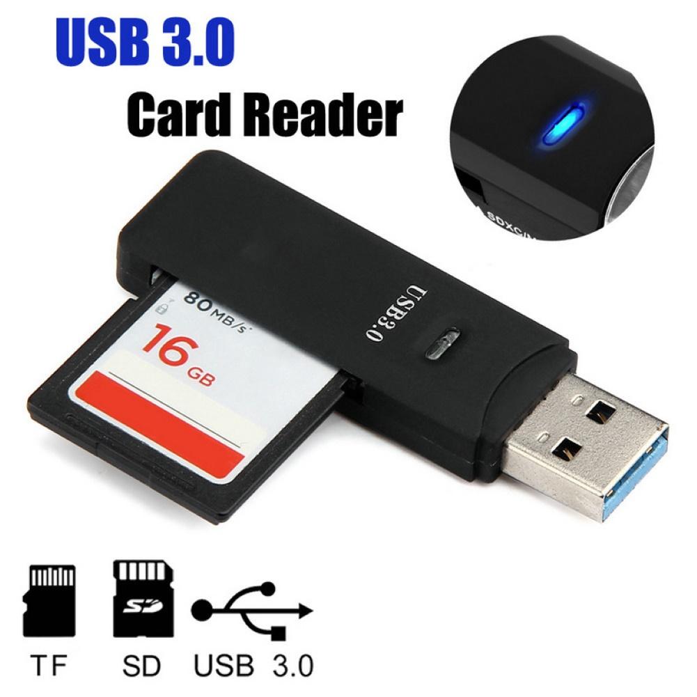 Mini Kaartlezer Usb 3.0 Micro Tf Smart Memory Card Adapter Voor Laptop Usb 3.0 Multi Smart Cardreader Sd-kaart reader