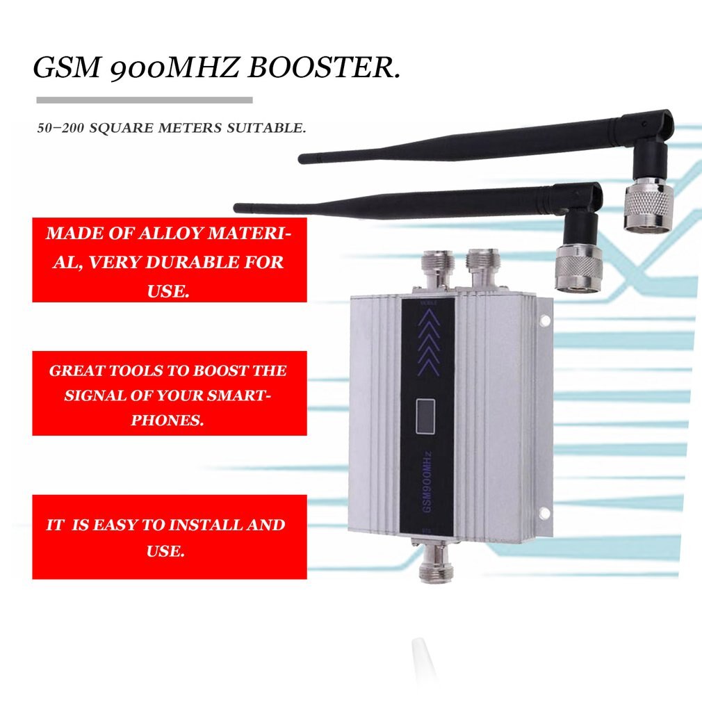 GSM 900MHZ Cellphone Signal Booster/Repeater/Amplifier Signal Amplifier Portable Size Smartphones Signal Amplifier