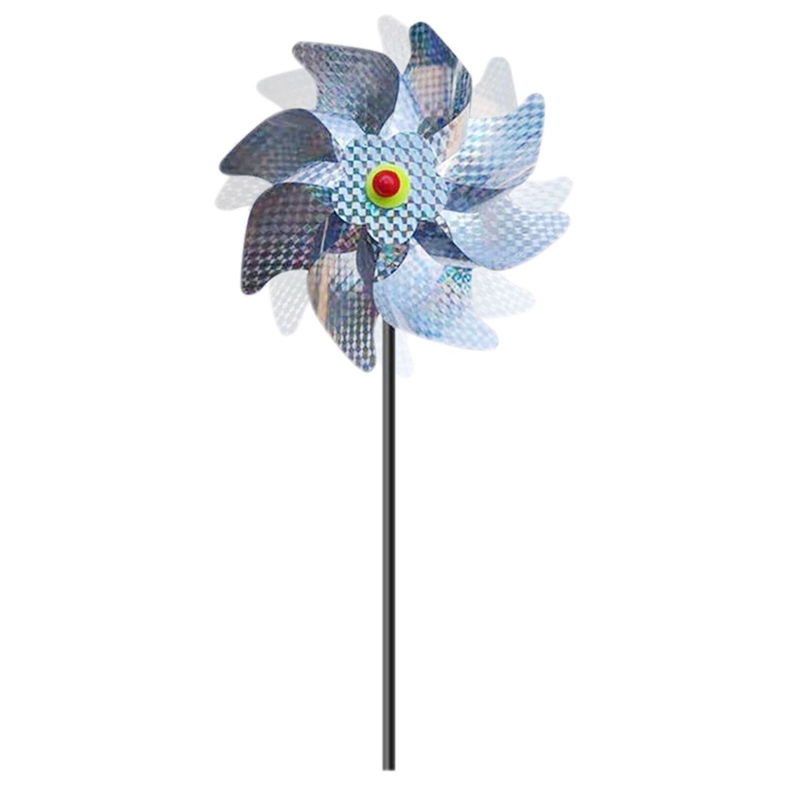 5PC Wind Spinner Bird Proofing Device Garden Decoration Outdoor Bird Scaring Magic Device Yard Garden Decor Ornament Stake