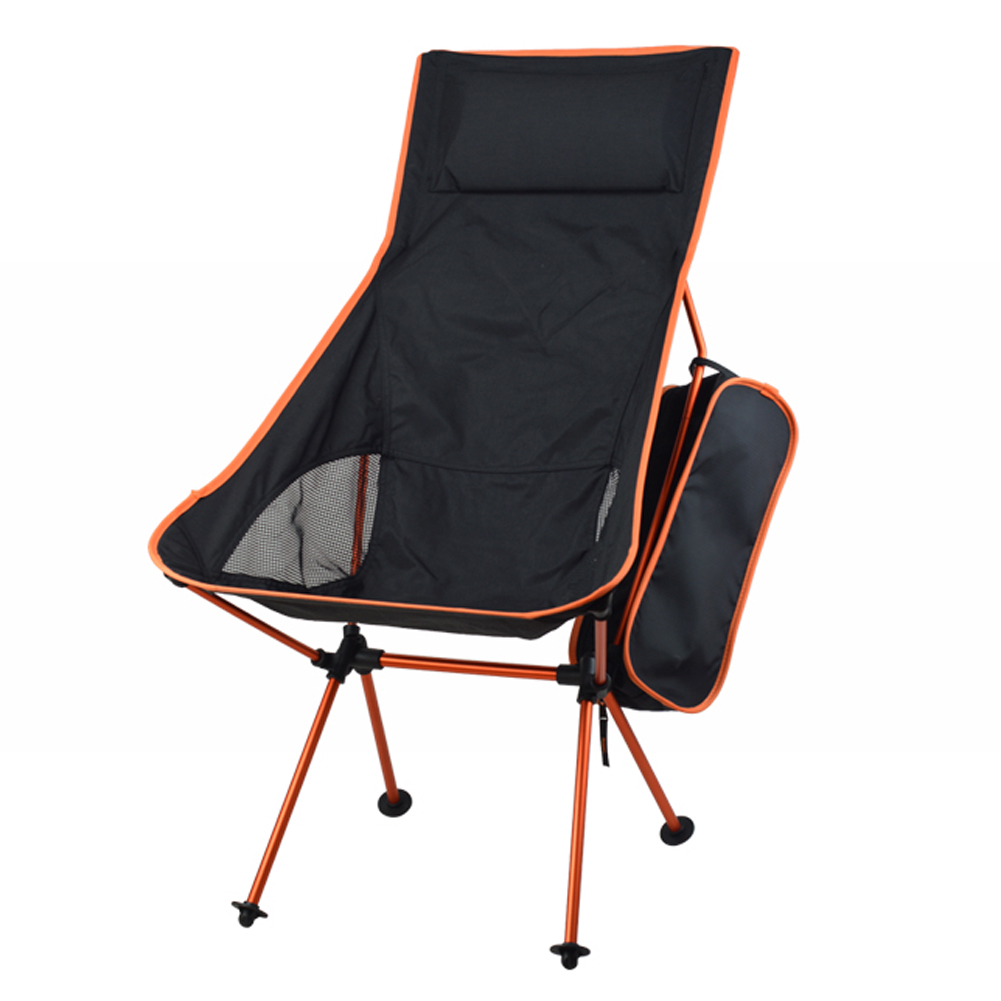 Draagbare Vouwen Camping Stoel Vissen Stoel 600D Oxford Doek Lichtgewicht Seat Voor Outdoor Picknick Bbq Strand Met Zak