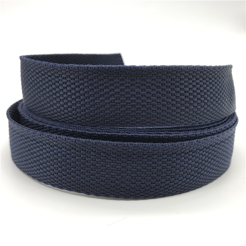 5 yards 1 "  (25mm)  nylonband polypropen pp band band band rem hundhalsband sele utomhus ryggsäck väska delar: Marinblå