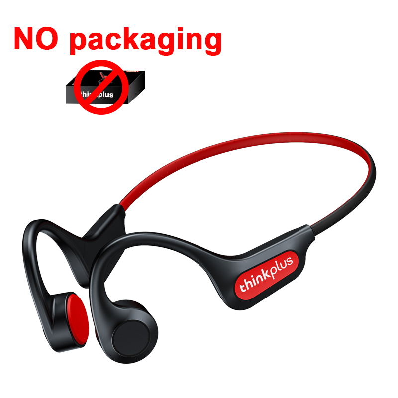 Lenovo X3 Pro Bluetooth 5.3 Bone Conduction Earphones Ear-hook Music Hifi Sports Waterproof Headset with Mic Wireless Headphones: Black no box