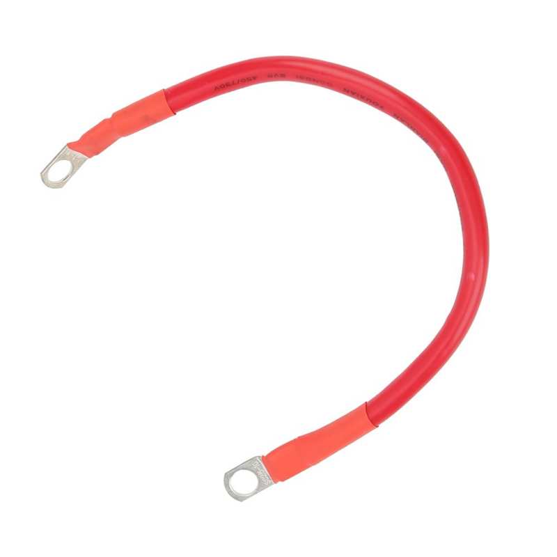 Batterij Terminal Connector Batterij Connector 11.8in Grond Draad 4AWG 25mm ² 150A Flexibele Aarde Kabel Universele Voor Batterij