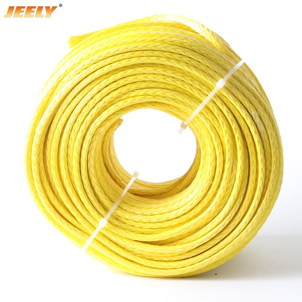 Jeely 6mm 5m/10m purjelentokoneen hinausköydet uhmwpe köysi 3260kg vinssiköydet