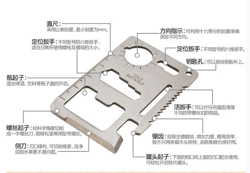 Multi function bike bicycle Demolition hex wrench spanner tool