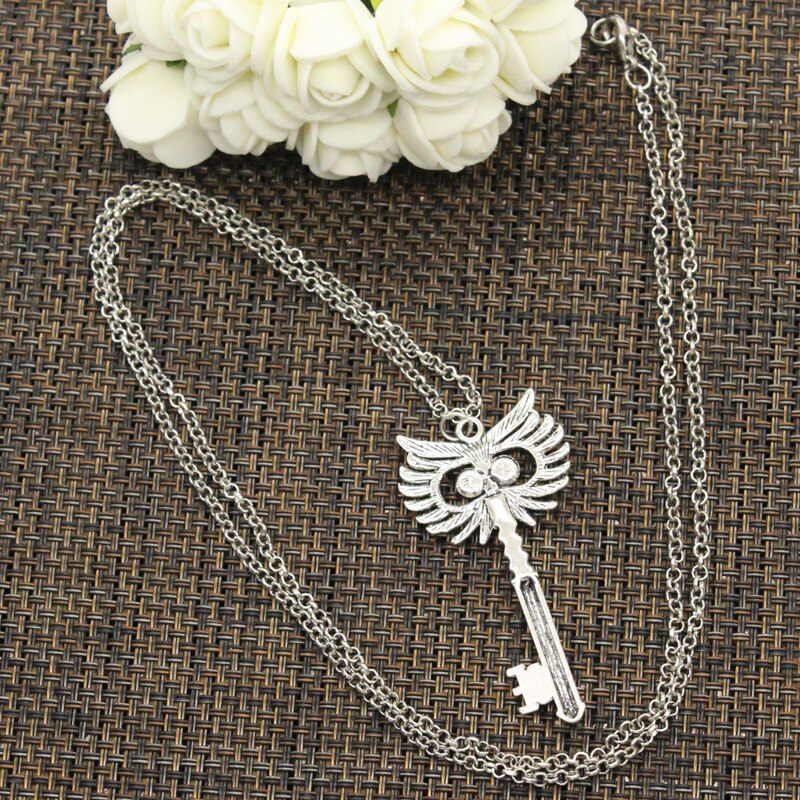 Pendentif tibétain en forme de hibou, couleur argent, ras du cou, breloque courte et longue, bijoux faits à la main, prix d&#39;usine, nouvelle