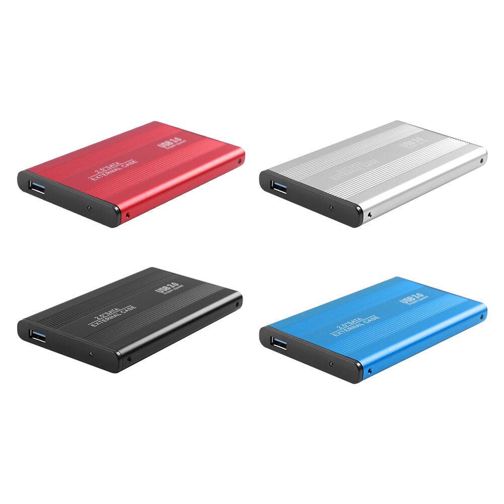 3tb usb 3.0 5 gbps harde schijf externe behuizing aluminiumlegering 2.5 inch sata hdd ssd mobiele behuizing voor laptop pc