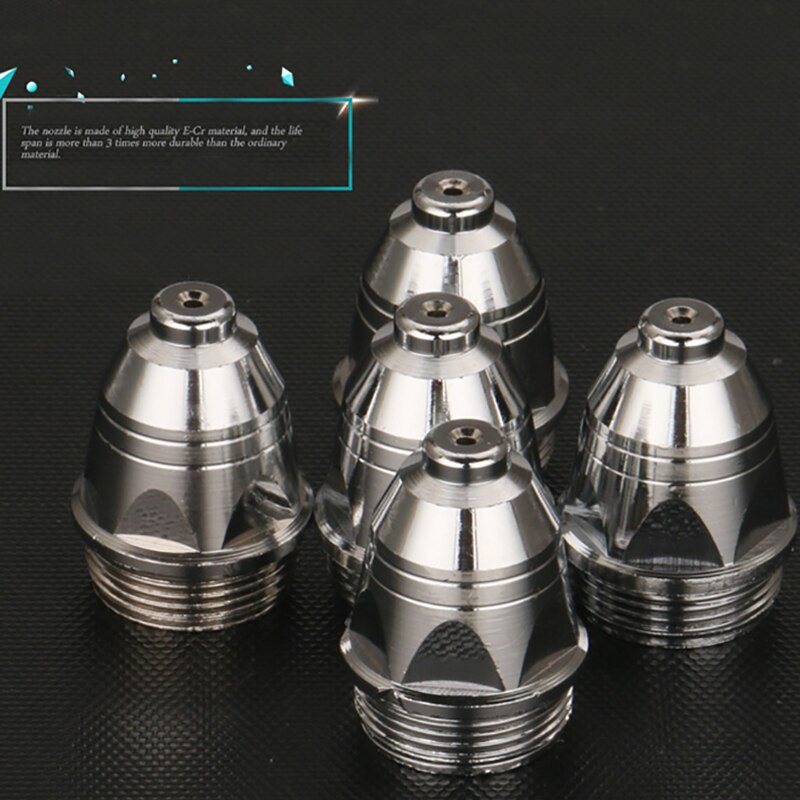 1 Set Premium P80 Plasma Cutting Torch Consumable Cutting 60A 80A 100A P80 CNC Plasma Torch Tip Electrode Nozzle