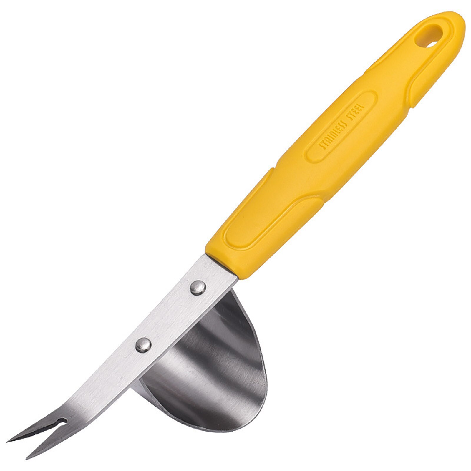 1pcs garden weeder tool lawn sturdy digging puller hand weeding fork pruning removal puller long-handled gardening tool