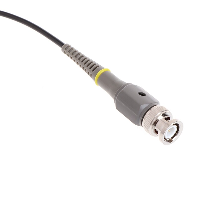 Sonda de osciloscopio de alta precisión, pinza de prueba de cocodrilo con tasa de atenuación ajustable, 1X 10X P6100 MHz, novedad de 100