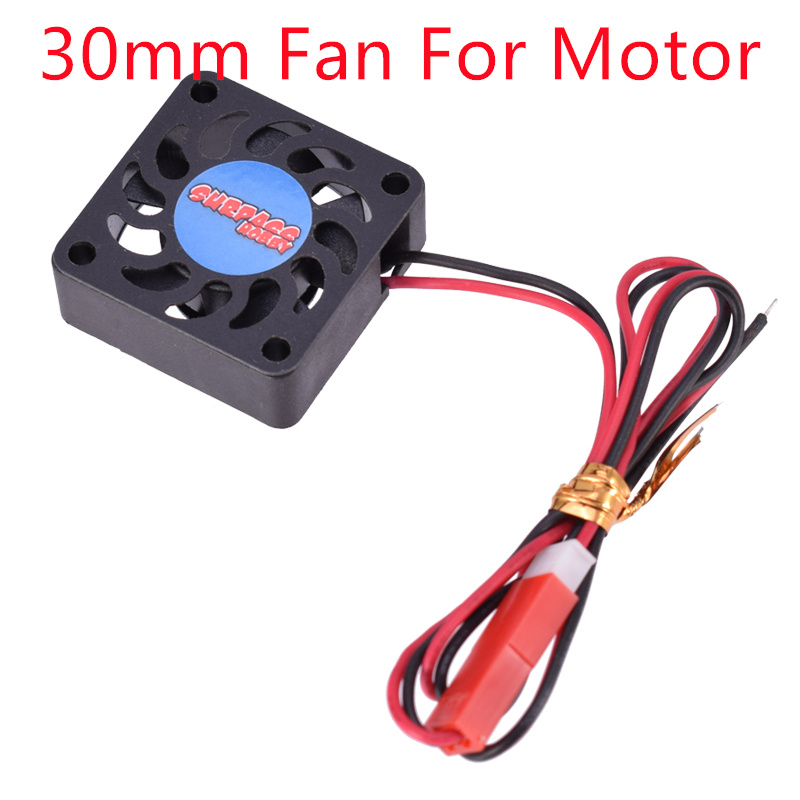 Rocket RC Fan 25mm 30mm 35mm 40mm 50mm SURPASS HOBBY Heat Dissipation Cooling Fan for for 1/10 1/8 RC Car Brushless Motor: army green