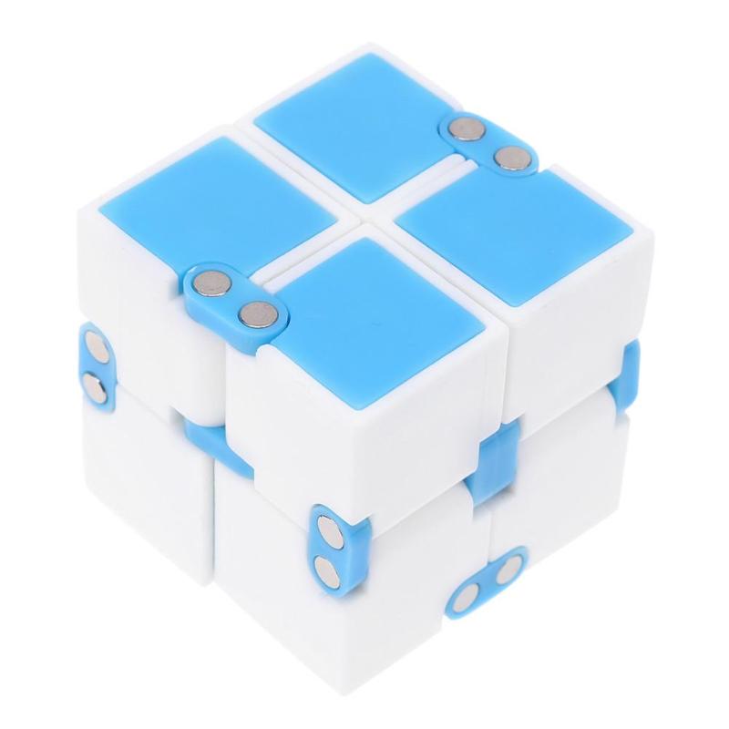 Kids Infinity Cube Magic Anti-stress Spinner Cube Hand Puzzel Uitbreiden Relief Stress Speelgoed voor Kinderen Magische Vinger Spinner