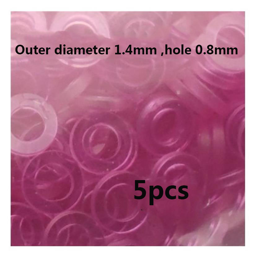 Klokketilbehør universell skinne sekundskinne boreødu edelsten støtdemper rubin klokkedeler: kaki