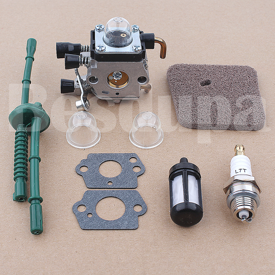 Carburetor Air Fuel Filter Line Kit For Stihl FS75 FS80 FS85 FC75 FC85 HL75 HT70 HT75 SP85 Trimmer 4140 120 0619, 4137-124-2800