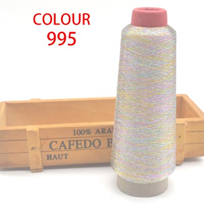 3200M/Roll DMC Metallic Embroidery Crochet Knitting Yarn Cross Stitch Metallic Yarn Threads Sewing accessory diy