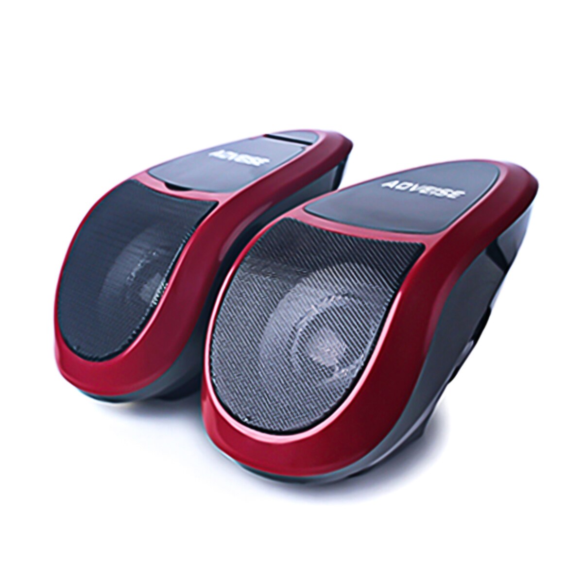 Altoparlante Bluetooth per moto sistema Audio MP3 impermeabile Radio FM U discoteca TF carta per moto/Atv/Utv /scooter e altro: rosso