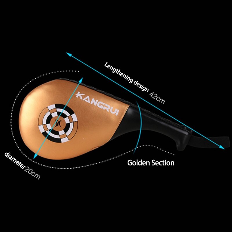 KANGRUI Taekwondo Boxing Pads Equipment Karate Punch PU Rebound Pads Double Kick Kids Adult Boxing Pad Boxer Training