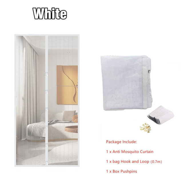 Zanzariera per tenda per porta con schermo magnetico rinforzato senza attrezzi zanzariera per zanzariera per zanzariera zanzariera per porta con chiusura automatica: 5*2.6 / verde