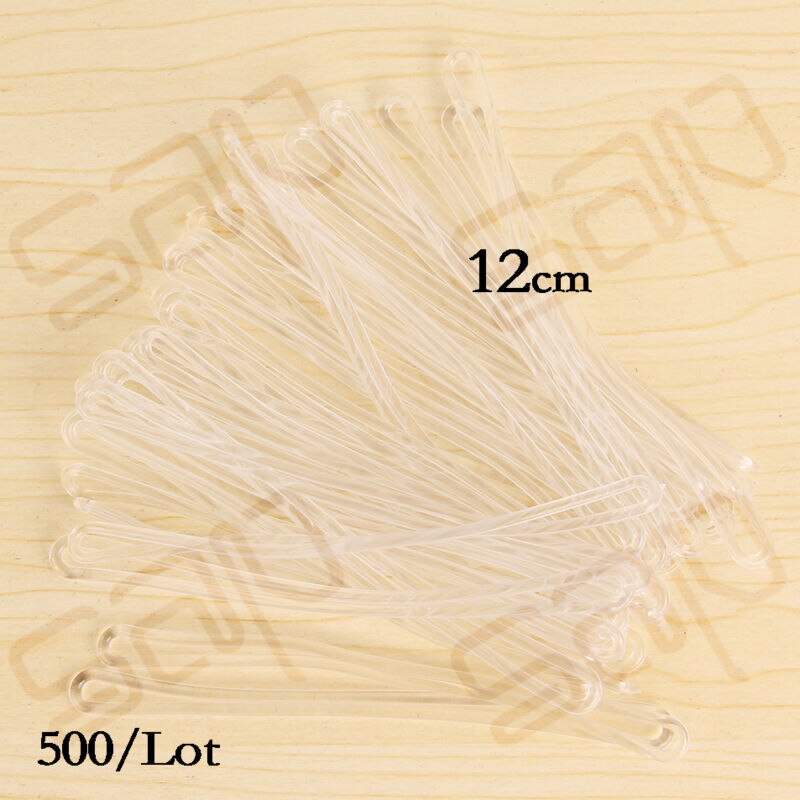 SAP Grote 5 "/12 cm Bagagelabel Loops Clear 500 Pak (WL004-clear-500)