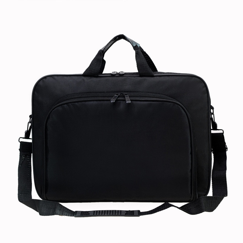 Water Proof Simple Briefcases Nylon Computer Bag Portable Handbags Zipper Messenger Bags For Laptop