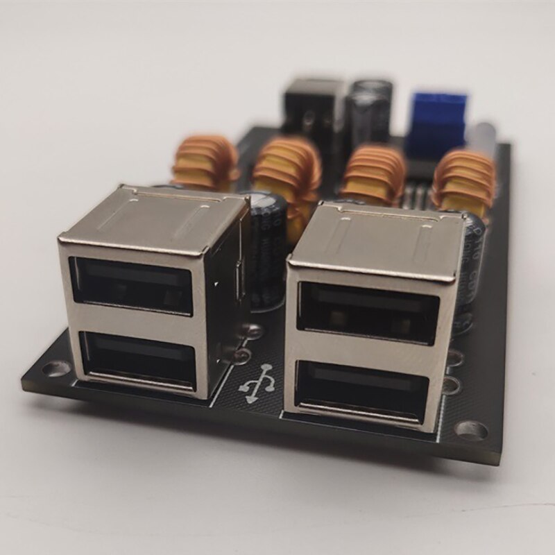 Módulo de carga de USB de 4 vías modificado carga de teléfono móvil DC12V a módulo de carga USB 5V