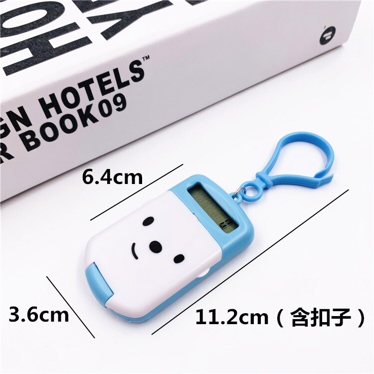 Portable Cartoon Calculator Pocket Size 8 Digits Display Mini Ultra-thin Button Battery Cute Calculator School Student