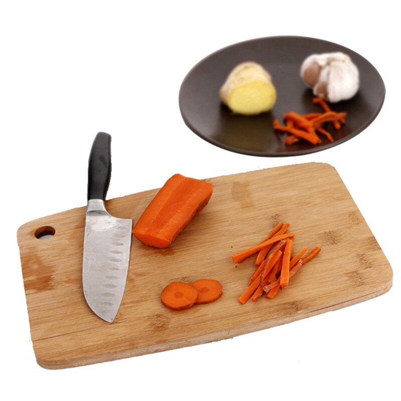 Hangable Cutting Board Covenient Multi-functional Natural Healthy Bamboo Durable Chopping Board for Restaurant Home Kitchen Tool