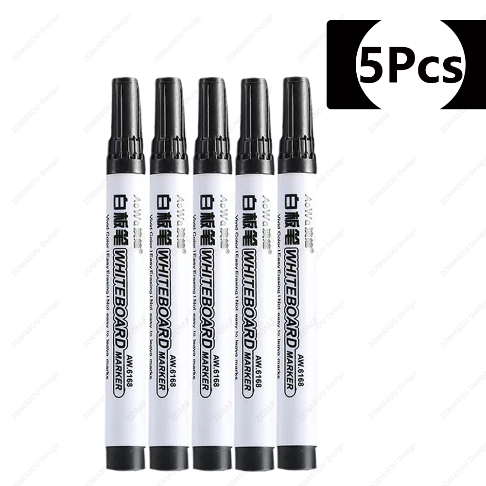 100-1pcs Erasable Whiteboard Marker Pen Teaching Chalk Blackboard Marker for Ceramics Glass Office School Art Stationery: Yellow