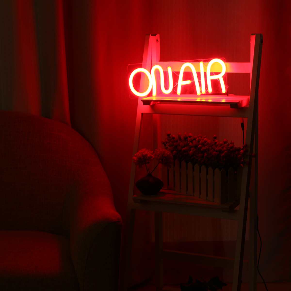 på luft ledet neon skilt lys bar pub klubb vegg innredning ledet rør visuell kunstverk parti dekorasjon neon lampe hjem innredning natt lys