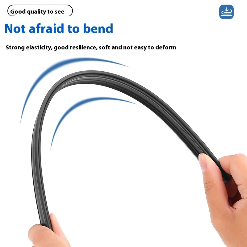 4Pairs Universal Car Side Window Wiper Accessories Window Cleaning Tool For Car Water Mist Removal Wipers Blade