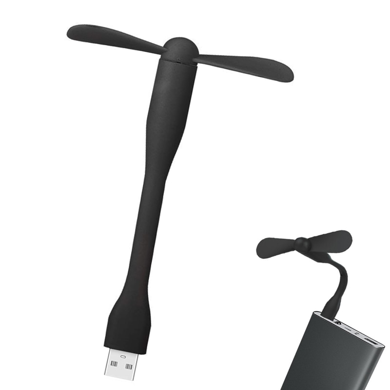 USB Fan Mini Fan Flexible Cool Hand Protable Cooling Fans For Laptop Powerbank USB Device Notebook Summer USB Gadget