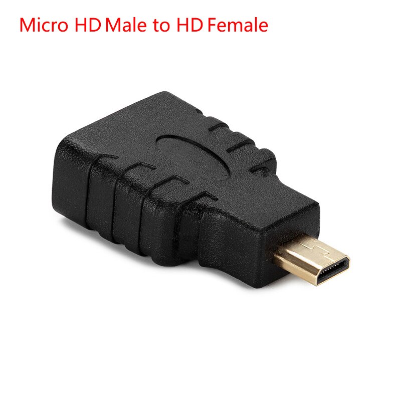 4 typer hdmi kabelstik adapter m / ff / f mini micro hdmi han til hdmi kvindelige hdmi konvertere til 1080p hdtv adapter extender: Mikro mand til kvinde