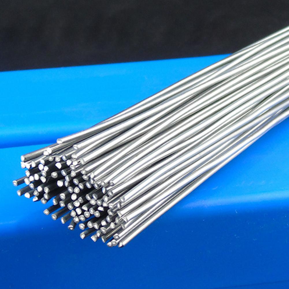 Varillas de soldadura para radiador, herramientas de reparación de alta resistencia, baja temperatura, 1,6/2,0mm, 10/20/50 Uds.