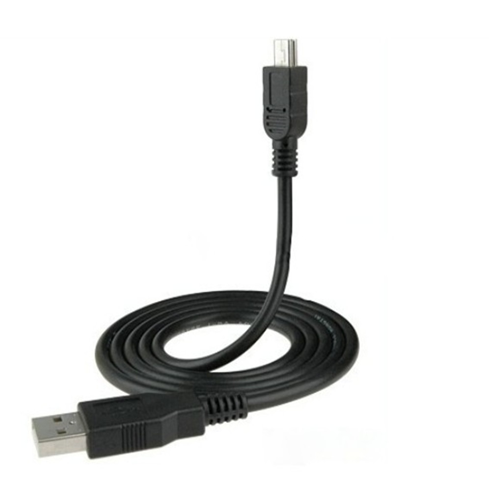 Mini USB plano de 50/80/100cm A Mini 5 pines B cargador V3 Cable USB para MP3 MP4 MP5 Player Cámara Radio