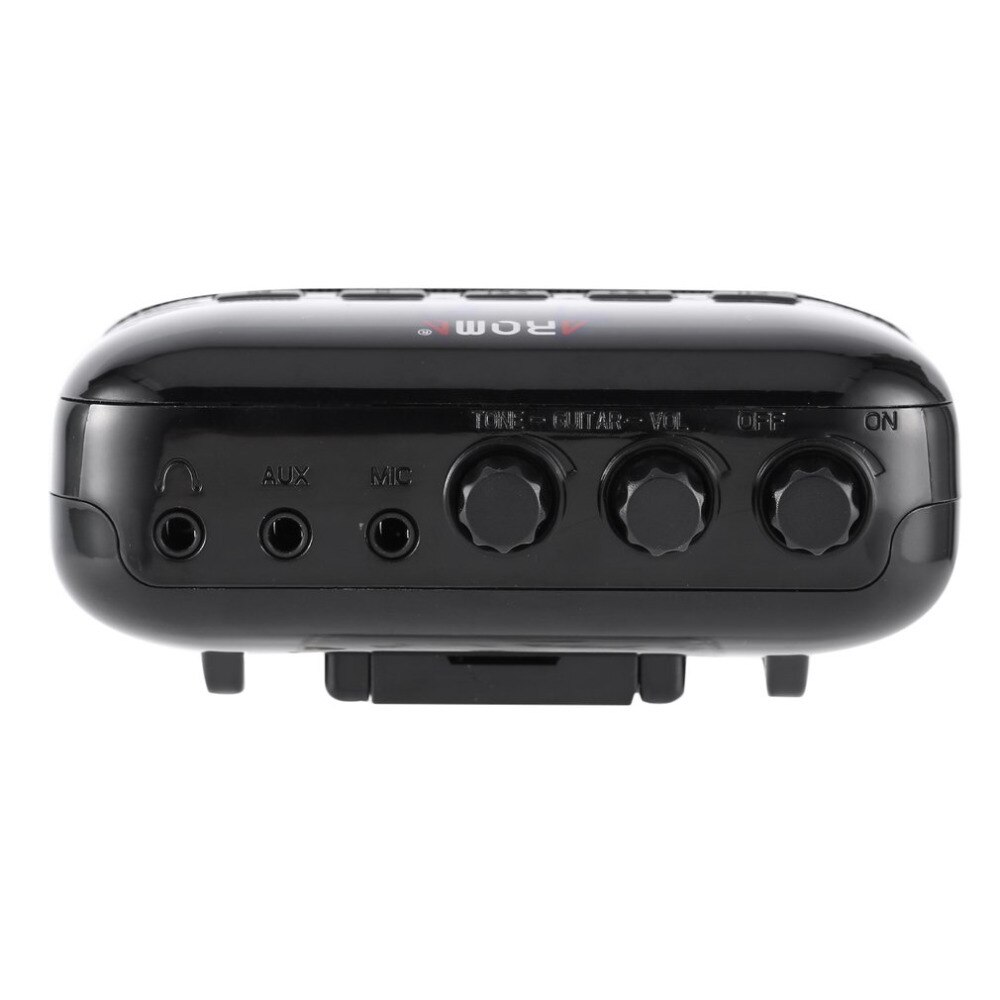 Aroma AG-03M 5W Draagbare Elektrische Gitaar Bas Amp Multifunctionele Versterker Recorder Usb Oplaadbare Speaker Gitaar Accessoires