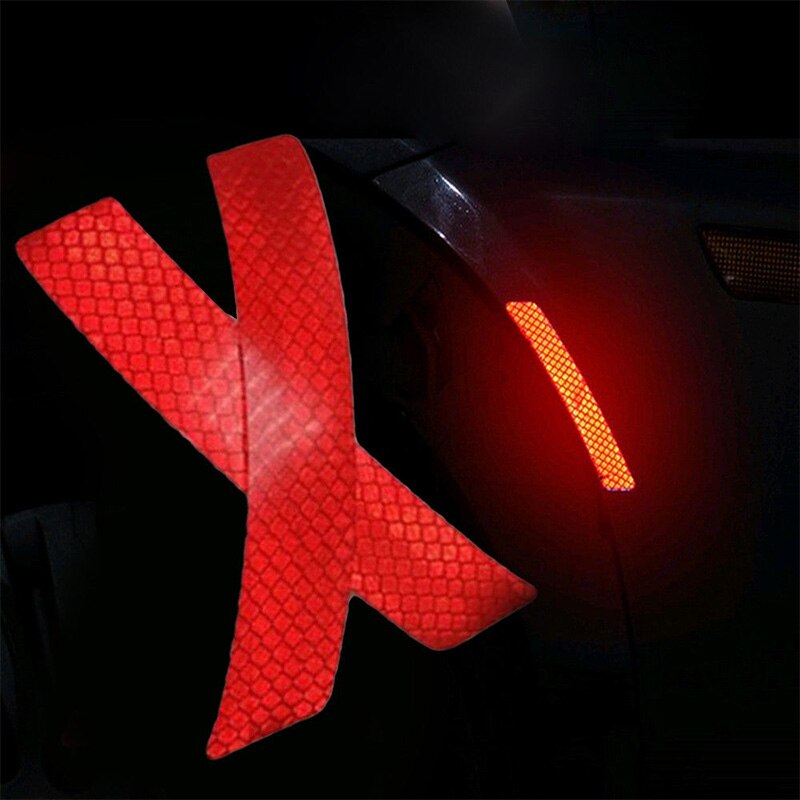 Car Reflective Sticker Styling Decal Reflector Tape for Toyota PRIUS COROLLA highlander Sequoia GR Camry Corolla Yaris