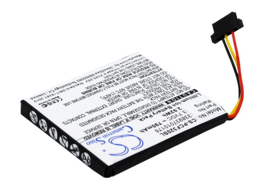 cameron sino 790mah battery for PIONEER AVIC-F310BT AVIC-F320BT 338937010176 GPS, Navigator Battery