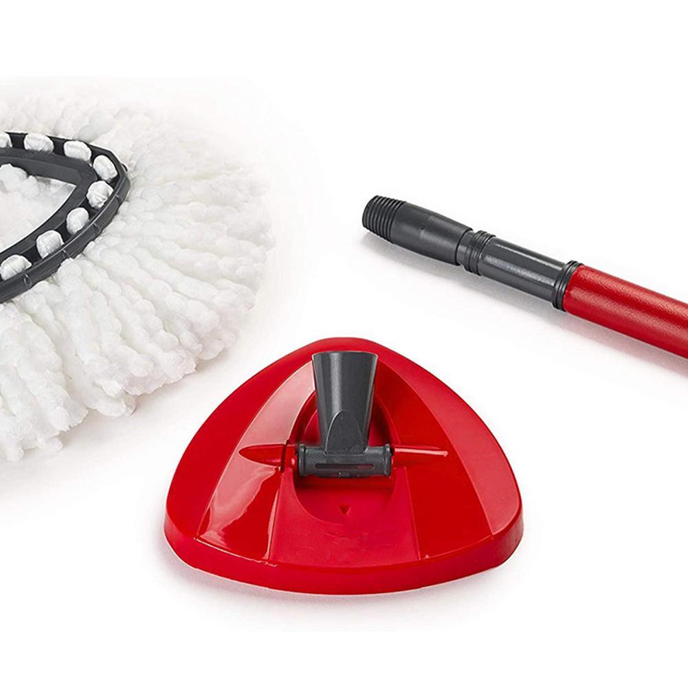 Spin Mop Base Disc Mop Hoofd Vervanging Plastic Driehoek Disc Voor O-Ceder Wringen Mop Accessoire Draaiende Mop base