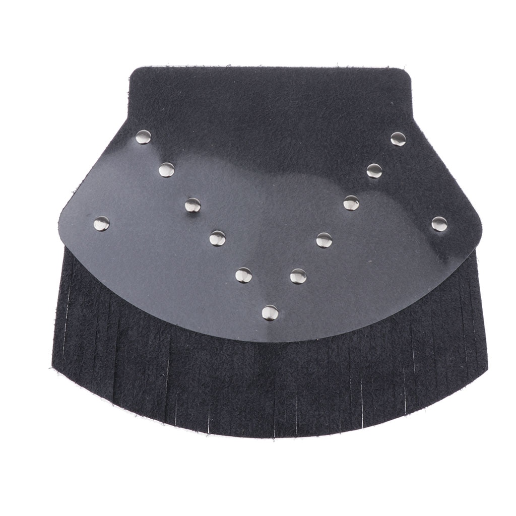 Rabat arrière en cuir PU pour moto | Rabat arrière universel pour HARLEY Double cuir PU