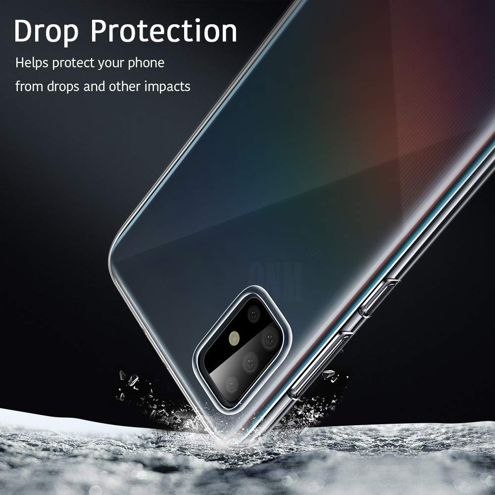 Case For Samsung Galaxy A51 TPU Silicon Clear Fitted Bumper Soft Case for Samsung Galaxy A51 A71 A 51 71 Back Cover