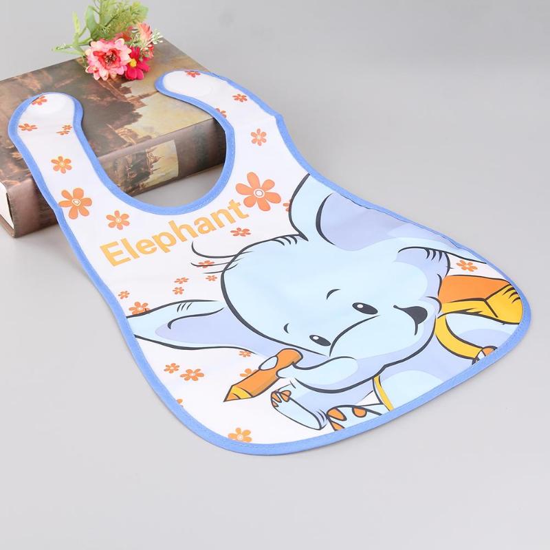 Cartoon Baby Feeding Cloth Towels EVA Waterproof Lunch Feeding Bibs for Newborn Apron Baby Burp Cloths Kids Feeding Accessories