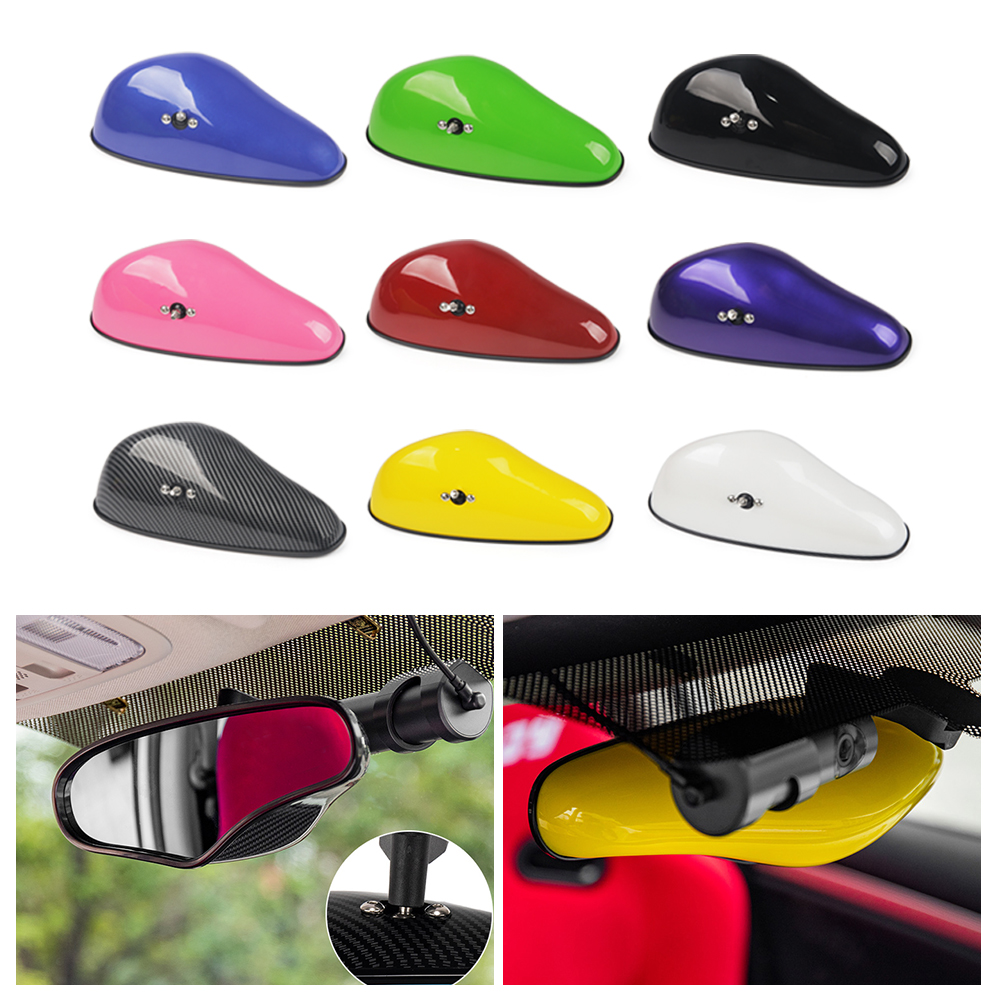 Zoom Engineering-Rétroviseur de voiture, rétroviseur intérieur multicolore, lentille bleue pour rétroviseur universel